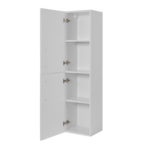 Meuble Colonne Suspendu De Salle De Bain Classic Blanc 35 X 136 Cm