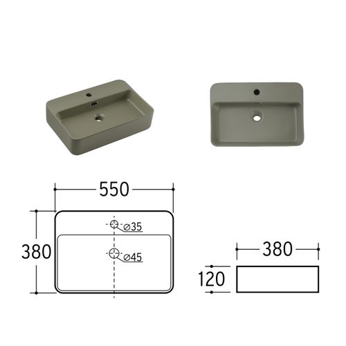 Meuble Suspendu Sous Vasque 80 Cm Nordic Chêne Cremona Avec Plan Et Vasque Trust