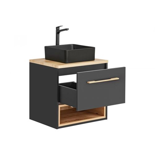 Meuble Sous-vasque 60 Cm, 1 Tiroir