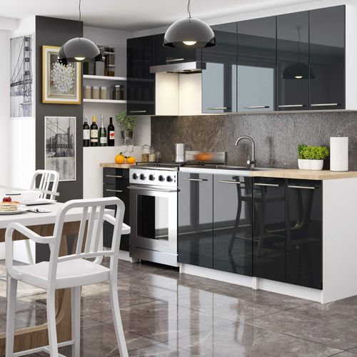 Meuble De Cuisine Haut W60 Oliwia Modulable Blanc 60 Cm 1 Porte 1 Étagère 60x30x29 Cm