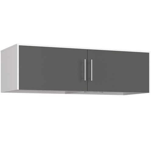 Akord Haut Pour Armoire Blanc/gris Graphite 150x60x45
