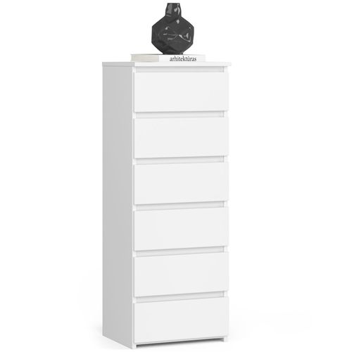 Akord Commode Haute Blanche 40x35x109