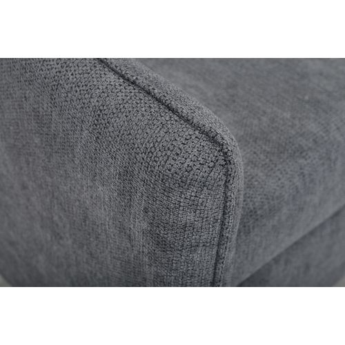 Fauteuil convertible TAGIEL tissu gris