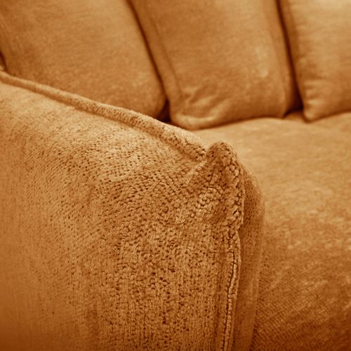 Canapé 3 places TERRA tissu jaune