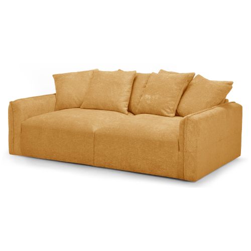 Canapé 3 places TERRA tissu jaune