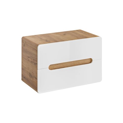 Meuble Sous-vasque 80 Cm, 2 Tiroirs