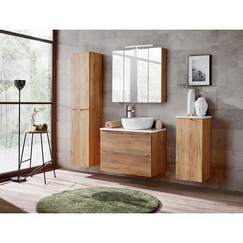 Meuble Sous-vasque 80 Cm, 2 Tiroirs