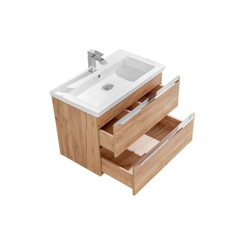 Meuble Sous-vasque 80 Cm, 2 Tiroirs