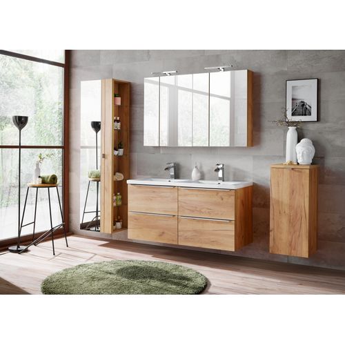 Armoire De Toilette Avec Miroir 60 Cm, 2 Portes