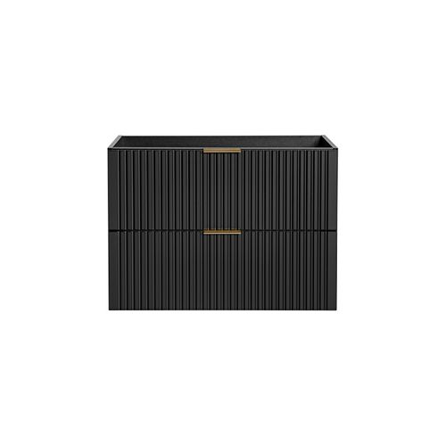 Meuble Sous-vasque 80 Cm, 2 Tiroirs