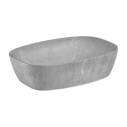 Ensemble De Meubles De Salle De Bain 80 Cm Avec Plan, Vasque à Poser Anna, Colonne, Miroir