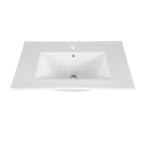 Ensemble Meuble 80 Cm Avec Lavabo, Colonne Haute Et Miroir