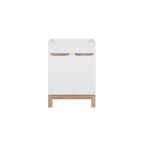 Ensemble Meuble 60 Cm Avec Vasque Et Colonne Haute