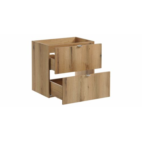 Meuble Sous-vasque 60 Cm, 2 Tiroirs