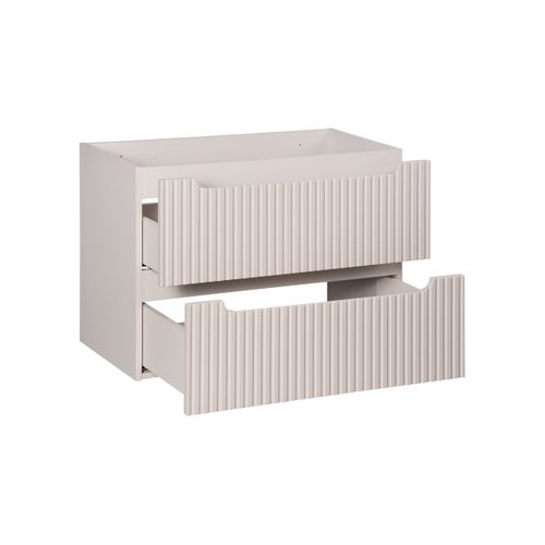 Meuble Sous-vasque 80 Cm, 2 Tiroirs