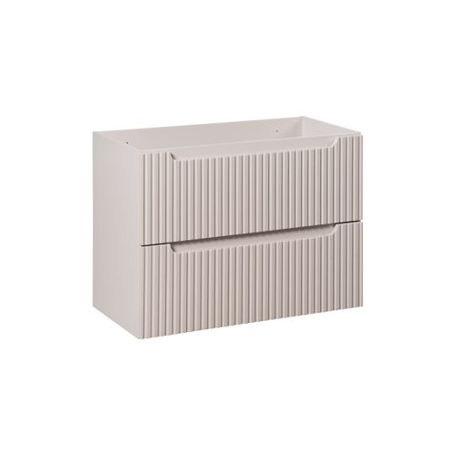 Meuble Sous-vasque 80 Cm, 2 Tiroirs