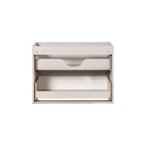 Meuble Sous-vasque 80 Cm, 2 Tiroirs