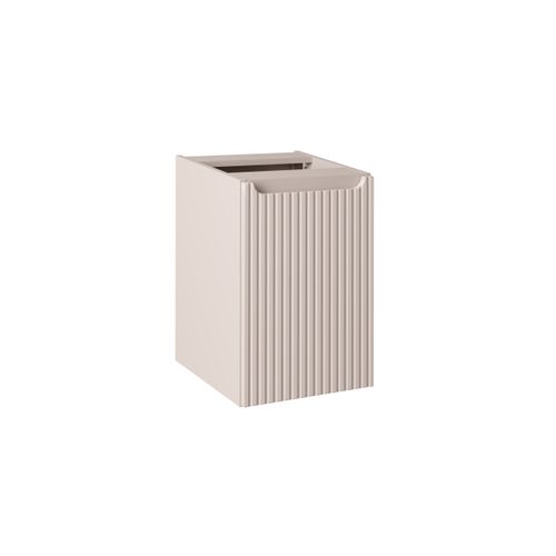 Meuble D'appoint 40 Cm Avec Panier à Linge Intégré