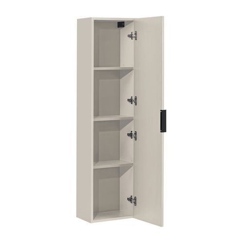 Ensemble Meuble 60 Cm Avec Plan, Vasque à Poser Smile 1 Et Colonne Haute