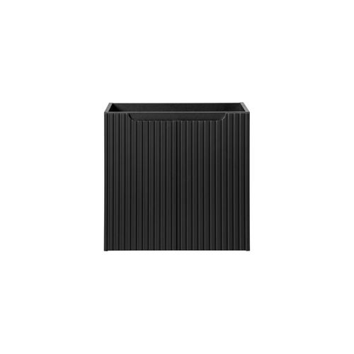 Set-nob B Black 60 Cm D, Ensemble De Meuble Sous-vasque Avec Plan De Travail 60 Cm