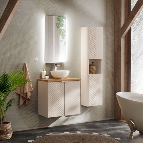 Meuble Sous-vasque 60 Cm à 2 Portes