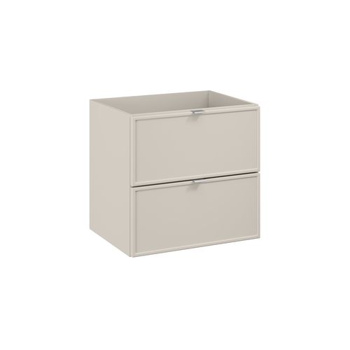 Meuble Sous-vasque 60 Cm, 2 Tiroirs