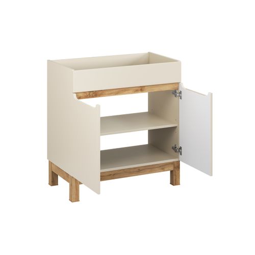 Meuble Sous-vasque 80 Cm, 2 Portes