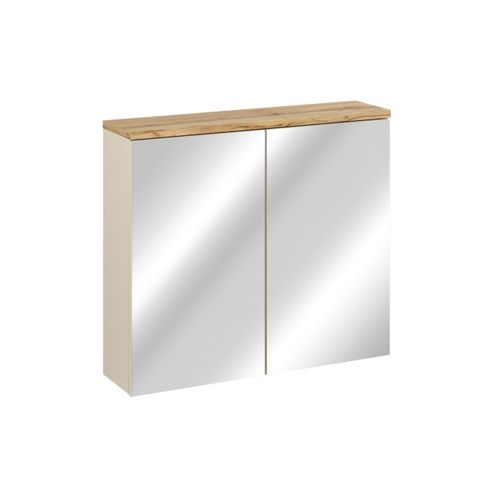 Armoire à Miroir 80 Cm, 2 Portes