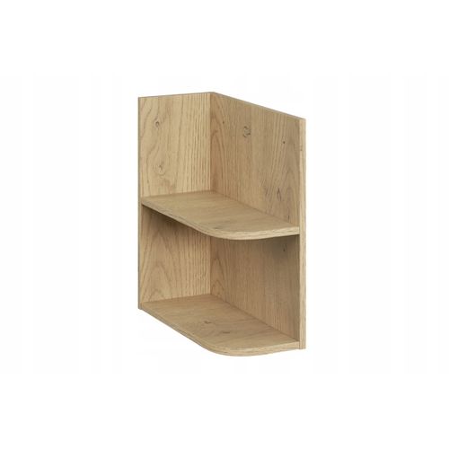 Caisson D’angle Ouvert Pour Meuble De Salle De Bains Dalia Chêne Cremona – 20 Cm