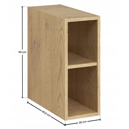 Meuble Sous Vasque Suspendu Dalia Cachemire 100 Cm Avec Deux Extensions Ouverte Et Plan En Chêne