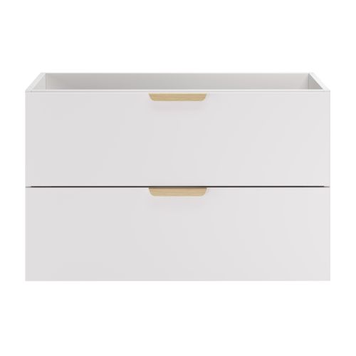 Meuble Sous-vasque 80 Cm, 2 Tiroirs