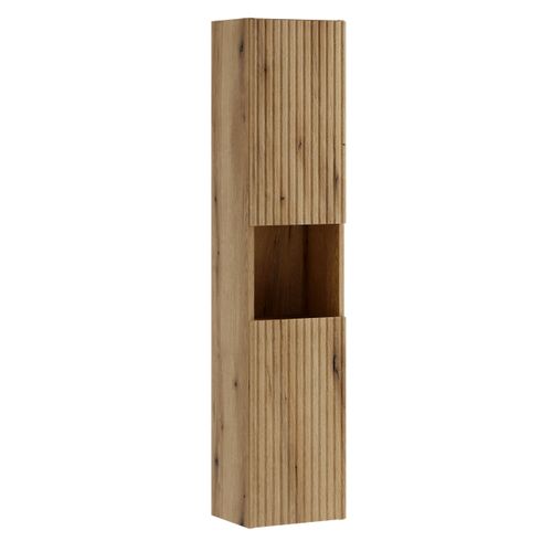 Ensemble Meuble 50 Cm Avec Plan, Vasque à Poser Gaja, Colonne Haute