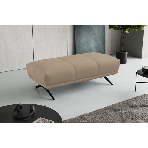 Pouf GIOVANNI tissu bull camel