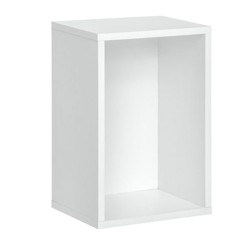 Étagère Murale et Tiroir Design "easy" 100cm Blanc