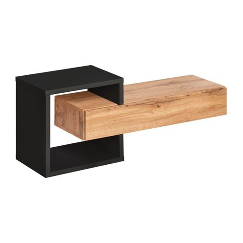 Étagère Murale et Tiroir "easy" 100cm Noir