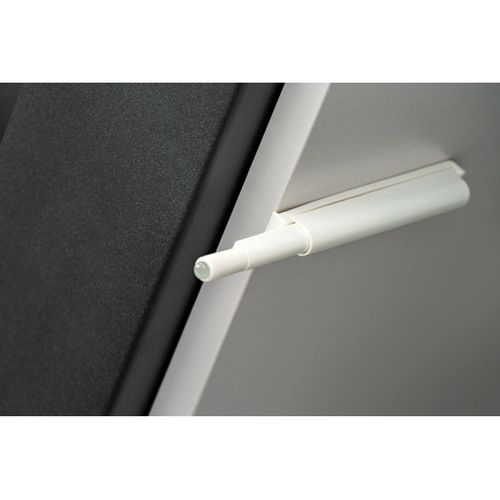 Ensemble Meuble TV Rayure "xari" 160cm Naturel et Gris