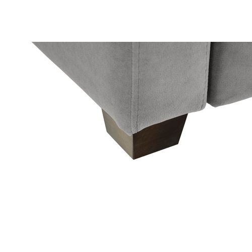 Fauteuil NICARAGUA tissu Bella gris souris