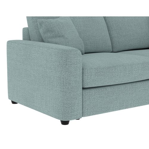 Canapé convertible 3 places pack standard NICARAGUA tissu Bergamo vert lichen 72