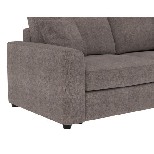 Canapé convertible 3 places pack standard NICARAGUA tissu apolo granite 13