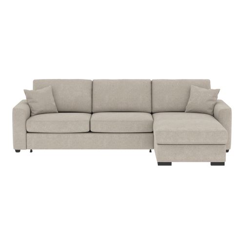 Canapé d'angle convertible pack standard NICARAGUA tissu malmo beige 05