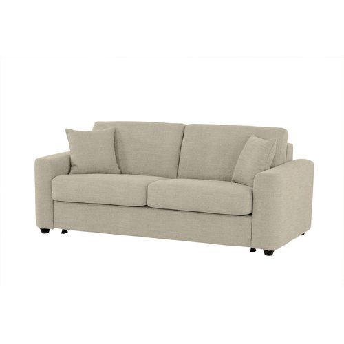 Canapé convertible 3 places pack Standard  NICARAGUA tissu Love ficelle