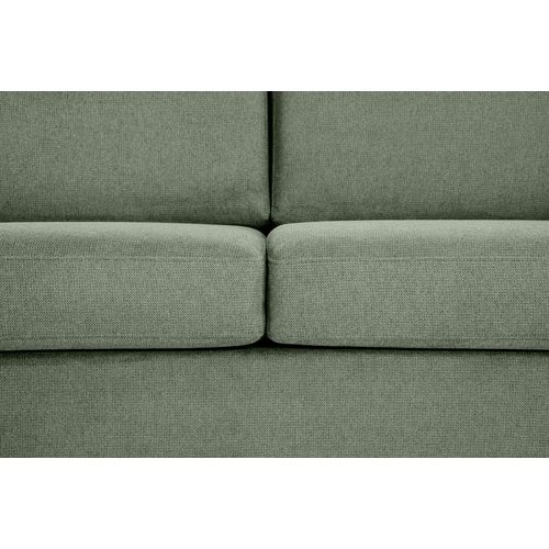 Canapé d'angle convertible pack standard NICARAGUA tissu Crown vert