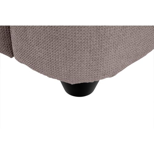 Fauteuil manchettes CURVE NICARAGUA tissu Crown taupe