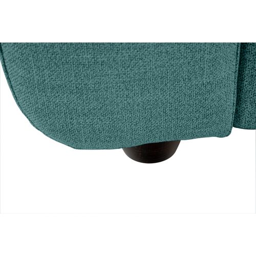 Fauteuil manchettes Kara NICARAGUA tissu bergamo bleu