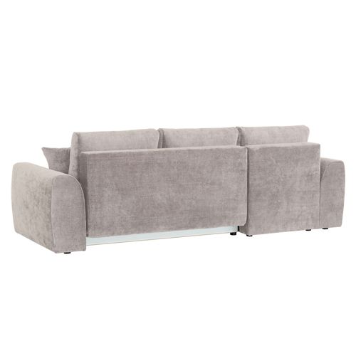 Canapé d'angle méridienne AUBE gauche convertible beige