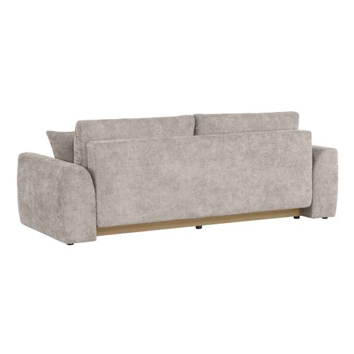 Canapé 3 places convertible AUBE tissu beige