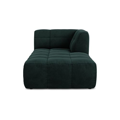 Méridienne Droite Aloha En Velours Gris Vert