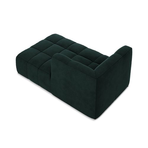 Méridienne Droite Aloha En Velours Gris Vert