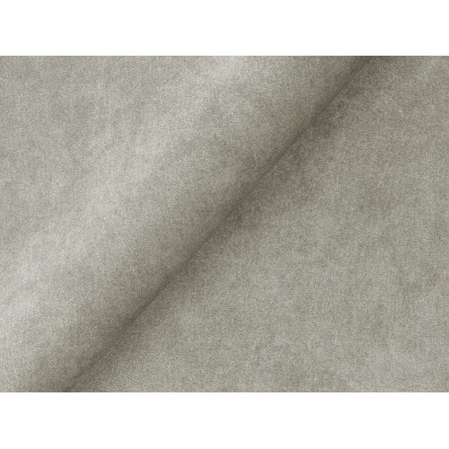 Canapé D'angle 2,5 Places Modulaire Droit Aloha En Velours Gris Clair