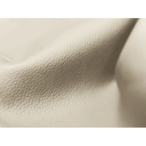 Pouf Aloha En Similicuir Beige Clair